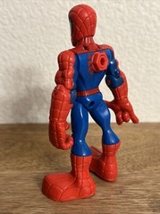 Spider Man Marvel 5” Action Figure Plastic Hasbro 2011 Toy (Pre-Owned)