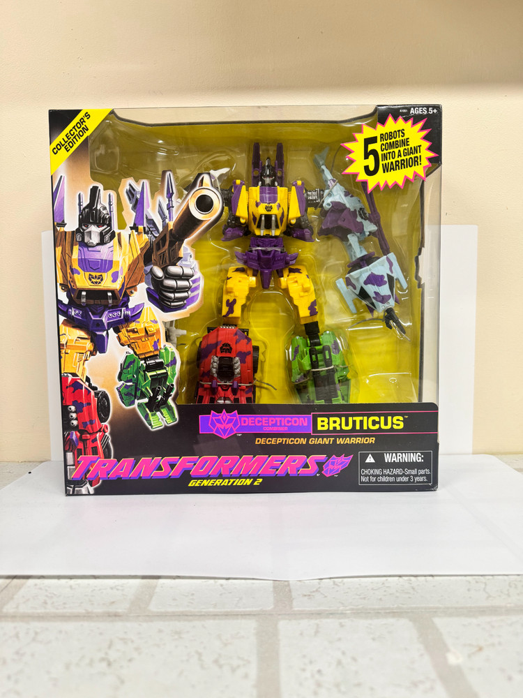 Transformers Bruticus Generation 2 Collector’s Edition 2012 Sealed