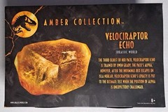 Mattel Jurassic World Amber Collection Velociraptor Echo