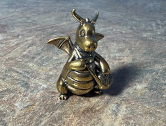 Brass Pokemon Figures – Set of 6 – Charizard, Dragonite, Ivysaur.. – From Japan
