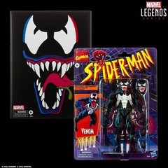 Venom SDCC 2021 PulseCon Exclusive Figure Marvel Legends Spider-Man Retro Hasbro