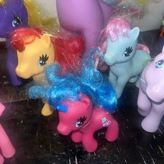 My Little Pony Style Ponies Colorful Unicorns Various Sizes Lot of 13