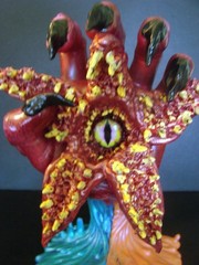 STRANGER THINGS – UPSIDE DOWN Custom Kidrobot Santa Cruz Screaming Hand Figure