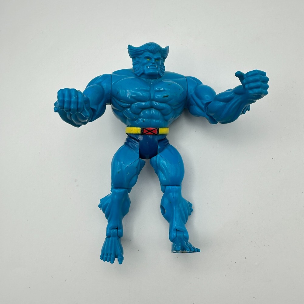 Vintage Toy Biz Marvel Blue X-Men Comics Action Figure Toy 5.5″ Inches Retro