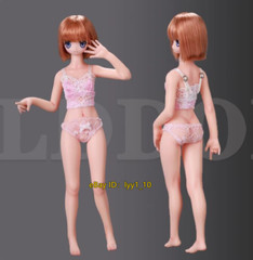 LDDOLL 1/6 22S Female Silicone Body 12″ Action Figure fit OBAZ CG Blythe Head