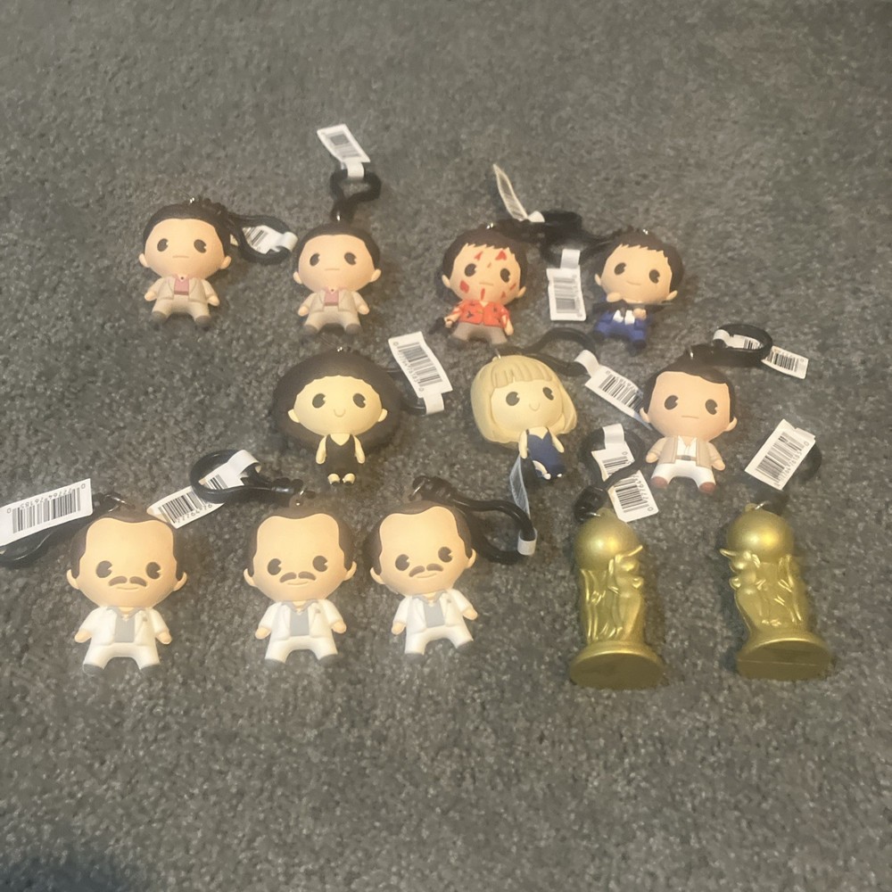 12 Mint Scarface Mini Blind Figural Bag Clips . 8 Of Set Of 12 Plus 4 Doubles