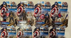 CAPTAIN AMERICA The First Avenger COMPLETE SET LOT Comic, Movie, Concept Figures