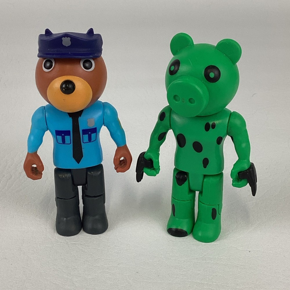 Roblox Piggy Video Game Figures Mini Toon Dinopiggy Officer Doggy Lot Phat Mojo