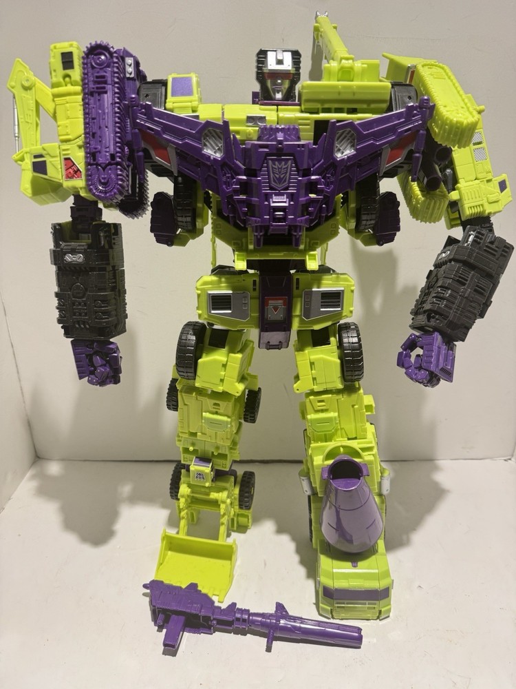Transformers Combiner Wars DEVASTATOR Titan Class 1986 Movie LOOSE