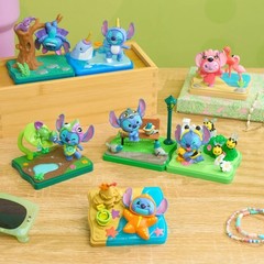 Disney Stitch Goes Wild Scene Setters Blind Box Figure – 1 of 7 Mystery Designs