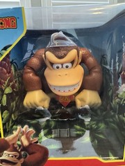 JAKKS Pacific Donkey Kong Deluxe Action Figure Plastic Brown/Tan/Red Boxed