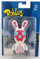 Figurine Rabbids Artoyz Pink Skeleton 9 cm / 3.5 inch Ubisoft **Brand New**