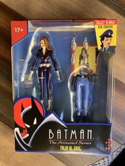 McFarlane DC Direct BATMAN ANIMATED TALIA AL GHUL RENE MONTOYA BAF Action Figure