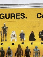 Star Wars Vintage Kenner 1985 POTF 92 Back R2-D2 w/POP UP Saber Graded AFA 90!!!