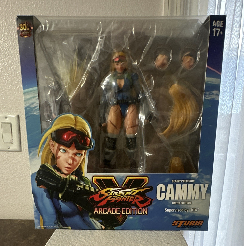 Storm Collectibles Street Fighter V Arcade Edition Cammy Figure Alt Head