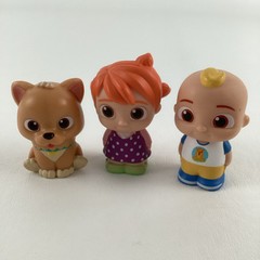 Cocomelon Press & Learn Remote Control Yo Yo JJ Bingo 2″ PVC Figures Lot
