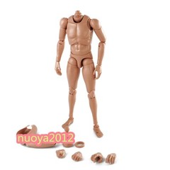 1:6 MX02-A Europe Skin Male Action Figure Body 12inch Flexible PVC Soldier Dolls