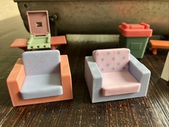 Bluey Lot of Dog Figures + House Furniture Accessories Moose Toys