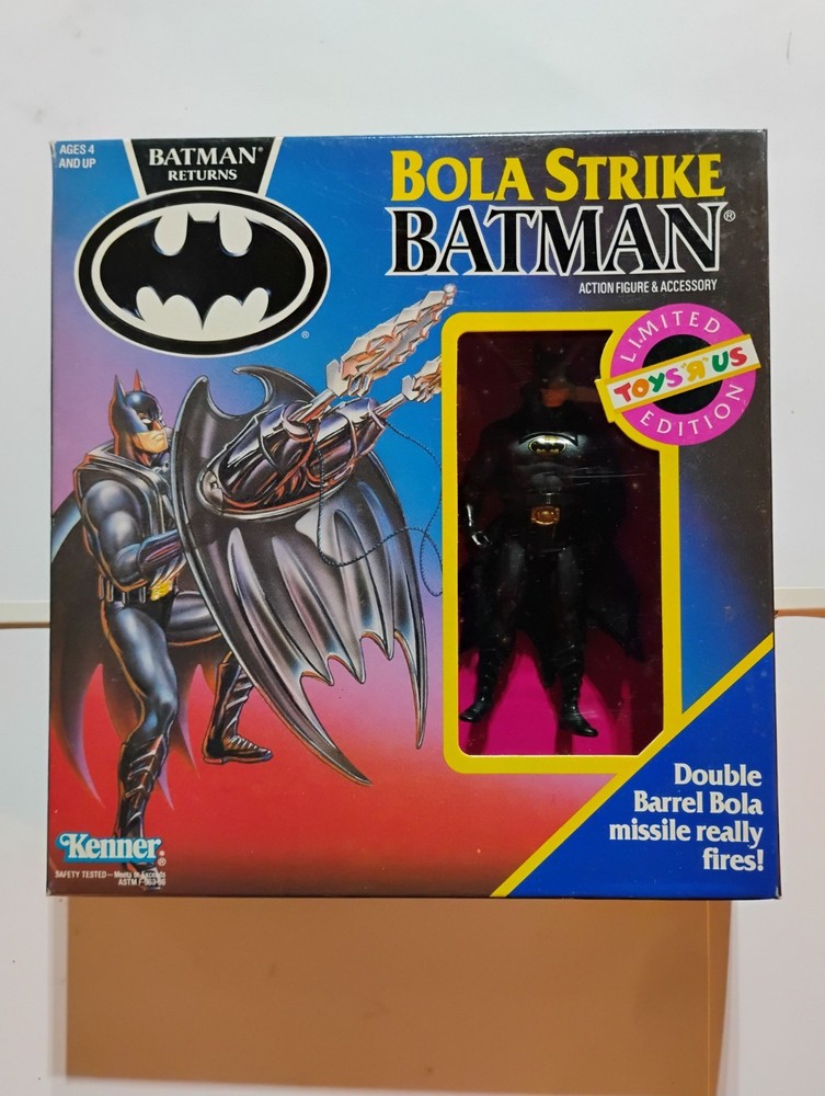 Kenner Batman Returns Bola Strike Batman TRU Limited Edition Boxed 1991