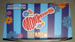 The Monkees Monkeemobile Titans Designed 4.5-inch Tall Stylized Vinyl Figure
