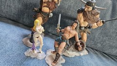 CONAN 2004 DARK HORSE 4 FIGURE SET PVC ACTION FIGURES