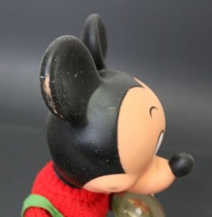 1970s Disney MICKEY MOUSE Mechanical & Musical Toy 28 x 12cm (11″ x 4.75″) Spain