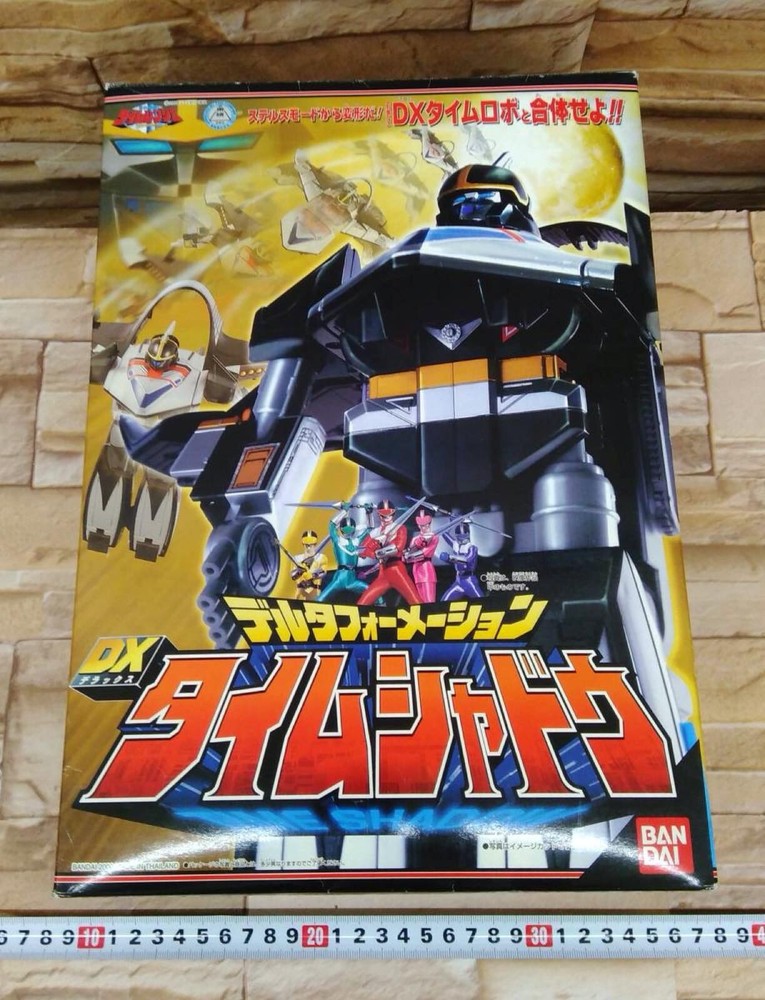 BANDAI Power Ranger Time Force Timeranger DX Time Shadow Megazord Japan