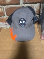Set Of 3 Friday The 13th Jason Voorhees Collector Box, Hat And Neck Gaiter.