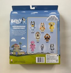 BLUEY Neighborhood Friends 8 Pack Bingo Lucky Judo Missy Coco Socks Muffin