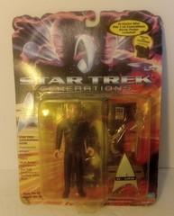 Star Trek Mixed Lot of 6 Figures Mixed Series Chakotay, Dr. Soran, Chief O’Brien
