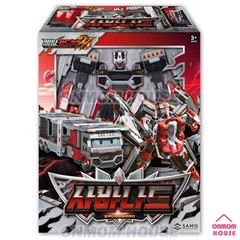 Metal Cardbot W 3 Set Savannard Boodwing Tachy Transformer Robot Korean Toy 2026
