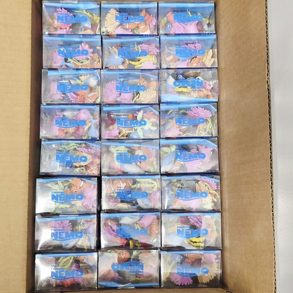 Disney Finding Nemo Mini Figures – Lot of 48 New Box Packages