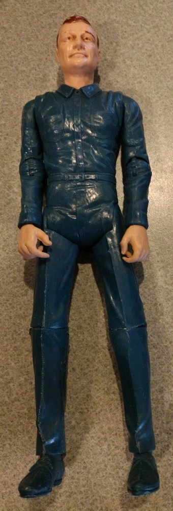 1960’s Marx Johnny West Mike Hazard Figure Good Cond Head & Rivet Paint Wear