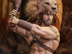 Hercules 1/6 Scale Figure BY TBLEAGUE , EXECUTIVE REPLICAS lion head dress boxed