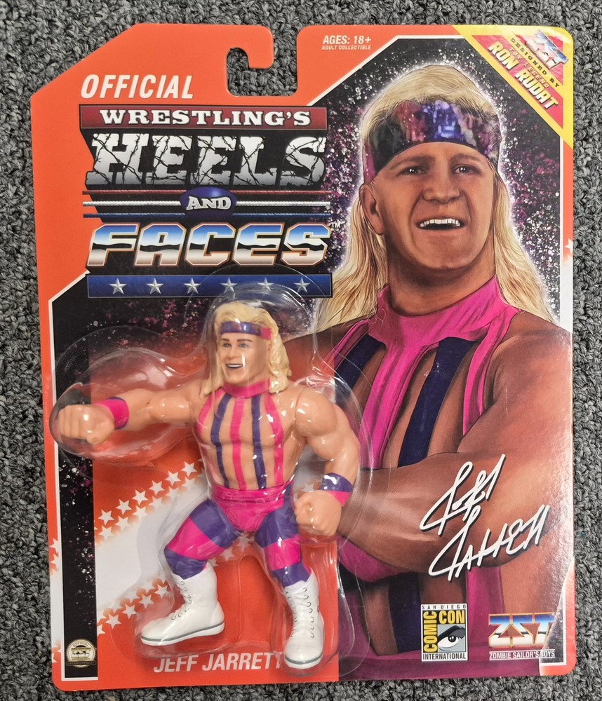 WWF WWE Heels And Faces Jeff Jarrett Zombie Sailor Toys Action Figure
