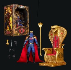 G.I. Joe Classified #221, Cobra Commander (Dress Uniform and Throne). ** READ**