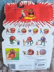 Vintage Attack of the Killer Tomatoes Dr. Gangreen & Ketchuk Carded Figure Toy