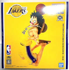 ONE PIECE x NBA Lakers Monkey D Luffy Figure Banpresto Japan Limited