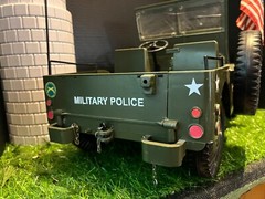 1/6 Scale WWII Willy’s Jeep Military Police Decal Set – Gi Joe/Action Figures