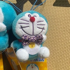 Doraemon Japanese Style Mascot Plush – Full Set of 4 Types (50th Anniversary)