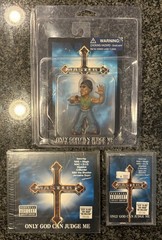 Master P Only God Can Judge Me Promotional No Limit Toys 3″ Figure Doll CD TAPE