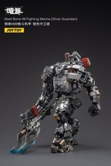 JOYTOY STEEL BONE H09 FIGHTING MECHA SILVER GUARDIAN Robot & Pilot 1/25 Figure