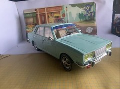 Hillman hunter (Paykan Javanan )toys 1/18 , Hard plastic Turquoise Color Loose