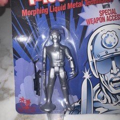 VTG 1995 Terminator 2 Judgement Day Action Figure – T-1000 & Endoskeleton – New!
