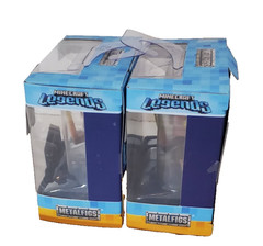 Lot of 2 Jada Toys METALFIGS 2.5″ Minecraft Legends PIGLIN BLAZE RUNT