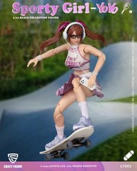LT005: Crazy Figure 1/12 Sport Girl Clothed Action Figure – YOYO