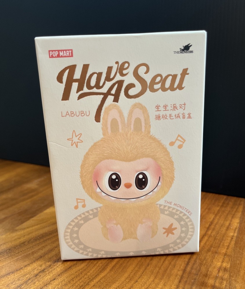 Labubu Have A Seat AUTHENTIC New In Sealed Box Pop Mart Random Color Confirmed