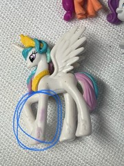 My Little Pony Lot of 12 rainbow dash Apple Jack Twilight Pinkie and more USED