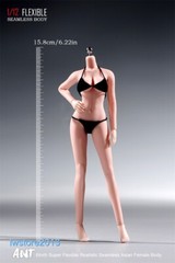 US ANT 1/12 T305B Pale Skin 6″ Seamless Female Action Figure Body Hand Foot Toys