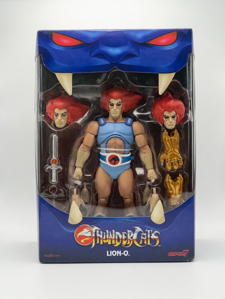 Super7 ThunderCats Ultimates! Lion-O with LED Light up Eyes – New